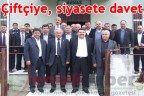 Çiftçiye, siyasete davet
