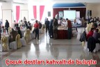 Çocuk dostları kahvaltıda buluştu