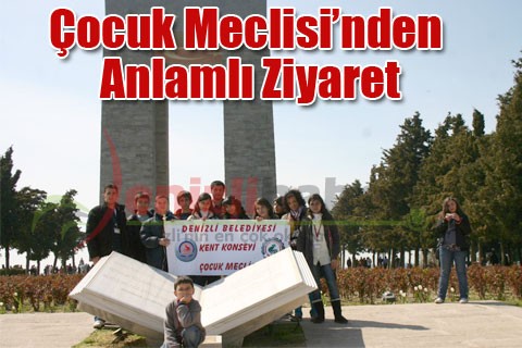 Çocuk Meclisi’nden Anlamlı Ziyaret