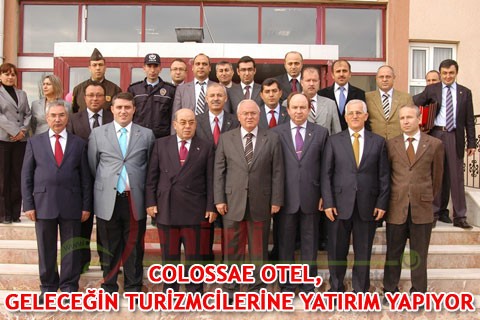 Colossae Otel, geleceğin turizmcilerine yatırım yapıyor