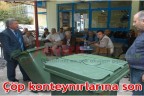 Çöp konteynırlarına son