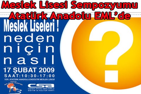 CSA, Atatürk Anadolu EML’de