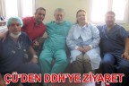 ÇÜ’DEN DDH’YE ZİYARET