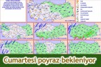 Cumartesi poyraz bekleniyor