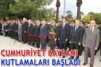 Cumhuriyet Bayramı kutlamaları başladı