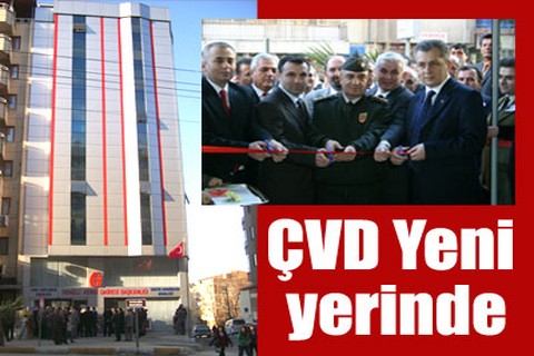 ÇVD yeni yerinde