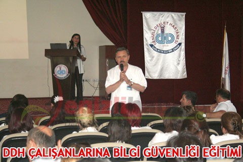 DDH ÇALIŞANLARINA BİLGİ GÜVENLİĞİ EĞİTİMİ