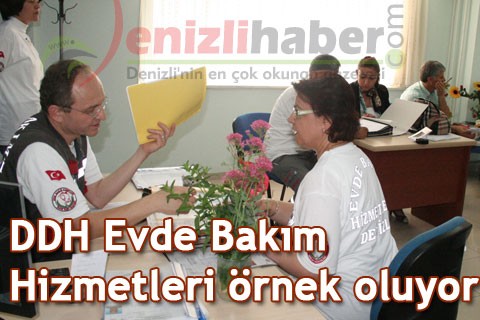 DDH Evde Bakım Hizmetleri örnek oluyor