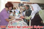 DDH, halkın kan şekerini ölçüyor