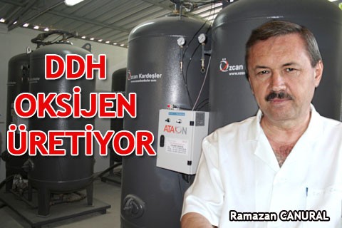 DDH oksijen üretiyor