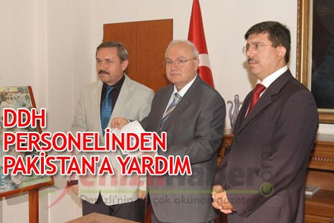 DDH personelinden Pakistan’a Yardım
