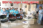 DDH’de organ nakli eğitimi
