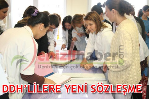 DDH’LİLERE YENİ SÖZLEŞME