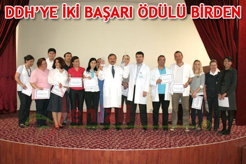 DDH’YE İKİ BAŞARI ÖDÜLÜ BİRDEN