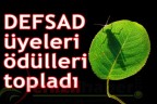 DEFSAD üyeleri ödülleri topladı