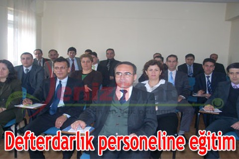 Defterdarlık personeline eğitim