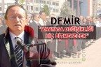 Demir ‘Anayasa değişikliği hiç bitmeyecek”