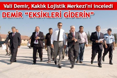 DEMİR “EKSİKLERİ GİDERİN”