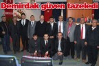 Demirdak güven tazeledi