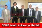 DENİB talebi Ankara’ya iletildi