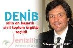 DENİB, yılın en başarılı sivil toplum örgütü seçildi