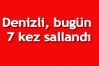 Denizli, 7 kez sallandı