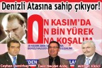 Denizli Atasına sahip çıkıyor!