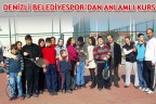 DENİZLİ BELEDİYESPOR’DAN ANLAMLI KURS