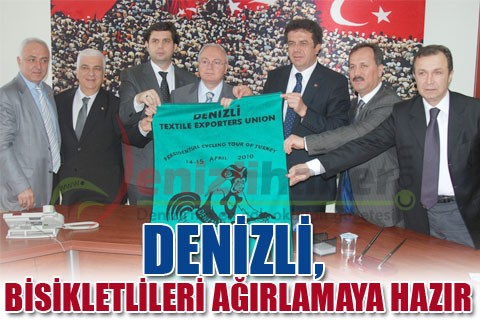 DENİZLİ, BİSİKLETLİLERİ AĞIRLAMAYA HAZIR