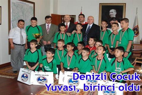 Denizli Çocuk Yuvası, birinci oldu