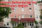 Denizli Defterdarlığı’nın numaraları değişti