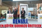 DENİZLİ, EN BÜYÜK BORNOZU ÜRETECEK