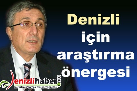 Denizli için araştırma önergesi