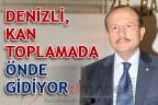 Denizli, kan toplamada önde gidiyor