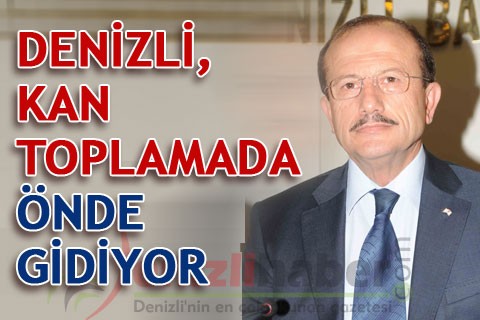 Denizli, kan toplamada önde gidiyor