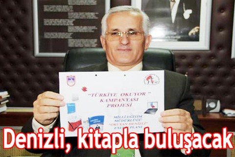 Denizli, kitapla buluşacak