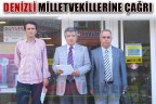 Denizli milletvekillerine çağrı