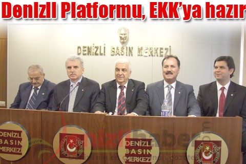 Denizli Platformu, EKK’ya hazır