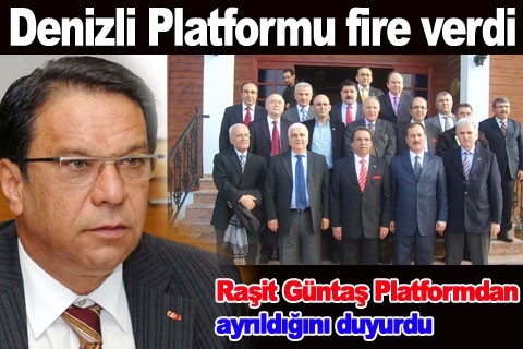 Denizli Platformu fire verdi