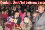 Denizli, Ümit’ini bağrına bastı