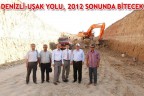 DENİZLİ-UŞAK YOLU, 2012 SONUNDA BİTECEK