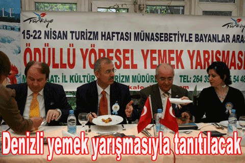 Denizli yemek yarışmasıyla tanıtılacak