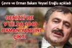 DENİZLİ’DE 9 YILDA 1040 ORMAN YANGINI ÇIKTI