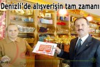 Denizli’de alışverişin tam zamanı