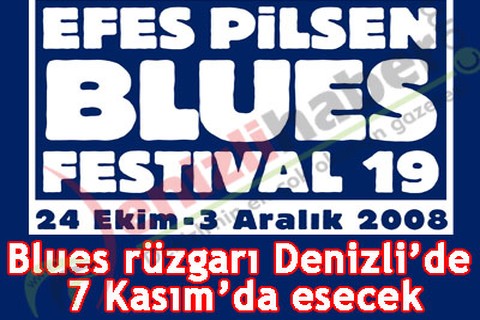 Denizli’de Blues rüzgarı