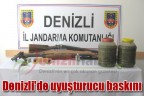 Denizli’de uyuşturucu baskını