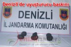 Denizli’de uyuşturucu baskını