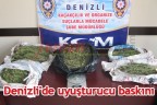 Denizli’de uyuşturucu baskını