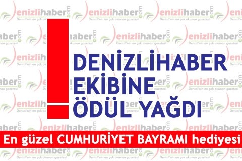DENİZLİHABER EKİBİNE ÖDÜL YAĞDI!
