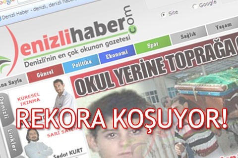 DENİZLİHABER REKORA KOŞUYOR!